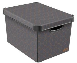 Box Curver® DECO STOCKHOLM L, Arte Deco, 40x25x30 cm