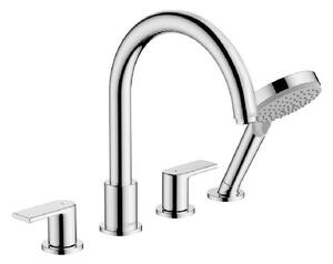 Hansgrohe Vernis Shape - Batéria na okraj vane, 4-otvorová inštalácia, chróm 71459000