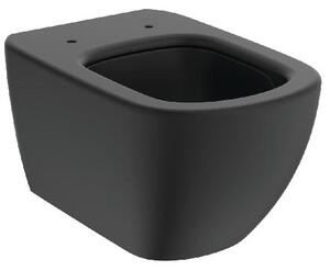 Ideal Standard Tesi - Závesné WC, Aquablade, čierna T0079V3