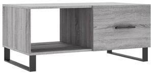 Konferenčný stolík sivý sonoma 90x50x40cm kompozitné drevo
