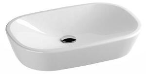 Ravak Ceramic - Umývadlo na dosku, 600x400 mm, bez prepadu, biela XJX01160001