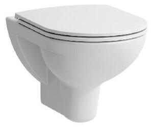 Laufen Pro - Závesné WC so sedadlom Slim, Slowclose, Rimless, biela H8669510000001