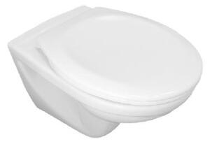 Jika Dino - Závesné WC s doskou SoftClose, Rimless, Dual Flush, biela H8603770000001