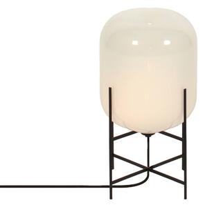 Stolová lampa pulpo Oda Small, biela/čierna, výška 45 cm