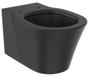 Ideal Standard Connect Air - Závesné WC, AquaBlade, čierna E0054V3