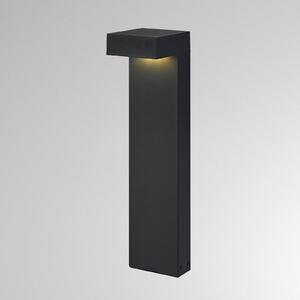 Chodníkové LED svetlo ATO, výška 45 cm, DALI, antracitová farba, IP65, kov, Čierna, Hliník, Moderný, Osvetlenie príjazdovej cesty