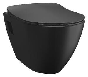 Sapho Paula - Závesné WC, matná čierna TP325-51SM