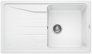 Blanco Sona 5 - Silgranitový drez, 860x500 mm, biela 519674