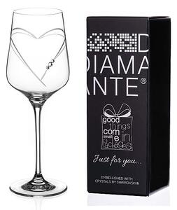 Diamante JFY Hearts wine 450 ml