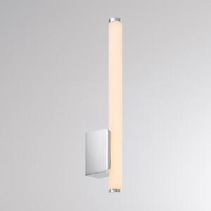 LED nástenné svetlo VINA UP S, chrómová farba, výška 40 cm, IP44, Chrómová / strieborná, Kúpeľňa, Hliník, Moderný, Nástenné svietidlo