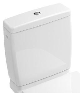 Villeroy & Boch O.novo - WC nádržka kombi, zadný/bočný prívod, CeramicPlus, alpská biela 5788S1R1