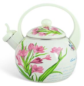 WELLHOX 7 dielna sada hrncov s čajníkom s kvetinovým motívom