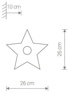 Detské nástenné svietidlo Nowodvorski TOY-STAR 9376