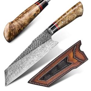 KnifeBoss damaškový nôž Gyuto / Chef 8" (172 mm) Burl Wood VG-10