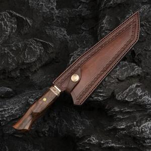 KnifeBoss kuchársky damaškový nôž Master Chef 8.5 (220 mm) Ironwood