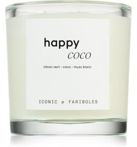 FARIBOLES Iconic Happy Coco vonná sviečka 400 g