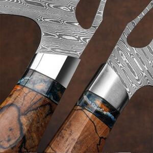 KnifeBoss kuchársky damaškový nôž Chef Boss 9.5 (243 mm) VG-10