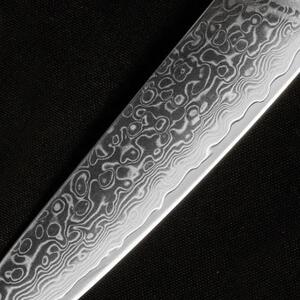 KnifeBoss vykosťovací damaškový nôž Boning 5,5" (135 mm) Black & Red VG-10