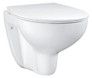 Grohe Bau Ceramic - Závesné WC s doskou Slim, SoftClose, Rimless, alpská biela 39899000