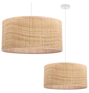 Závesné svietidlo Rattan, 1x ratanové tienidlo, (fi 45cm), w