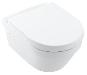 Villeroy & Boch Architectura - Závesné WC s WC doskou SoftClosing, DirectFlush, CeramicPlus, alpská biela 4694HRR1
