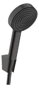 Hansgrohe Pulsify - Set sprchovej hlavice, 1 prúd, držiaka a hadice 1250 mm, matná čierna 24301670
