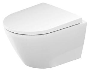 Duravit D-Neo - Závesné WC s doskou SoftClose, Rimless, biela 45880900A1