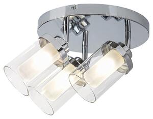 Kúpeľňové stropné svietidlo IP44, 3 x G9