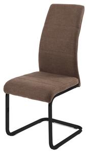 Jedálenská stolička JANIE hnedá/čierna