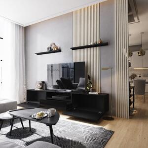 Elegantná obývacia stena BRADT 21 - čierna