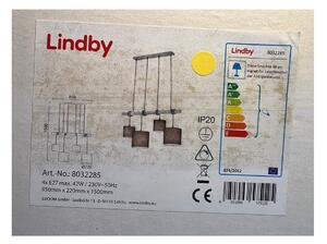 Lindby Lindby - Luster na lanku RUKAIA 4xE27/42W/230V LW1328 + záruka 3 roky zadarmo