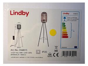 Lindby Lindby - Stojacia lampa MARLY 1xE27/40W/230V LW1315 + záruka 3 roky zadarmo