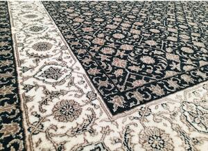 Orientálny velký koberec Begum 1224 schwarz 1,40 x 2,00 m
