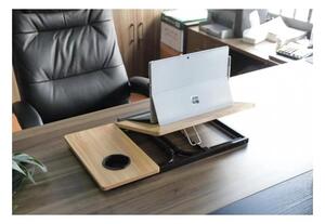 SUPPLIES STL10WZ1 Skladací stolík pod notebook, stabilný - svetlo hnedá farba