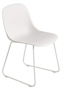 Muuto Stolička Fiber Side Chair Sled Base, natural white