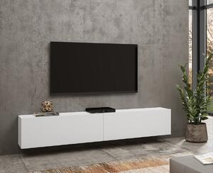 Televízny stolík BONA - biely / wotan