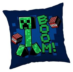 JERRY FABRICS Vankúšik Minecraft Jolly Boom Polyester, 40/40 cm