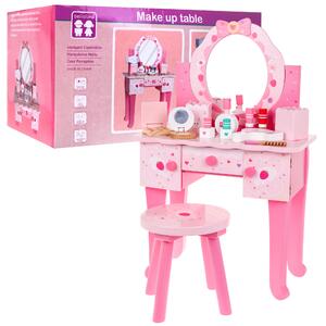 RAMIZ Drevený toaletný stolík pre dievčatá