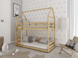 Domčeková posteľ DAFINA - 90x200, borovica