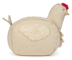 Lorena Canals Sedací vak CHICKEN - 40x44 cm