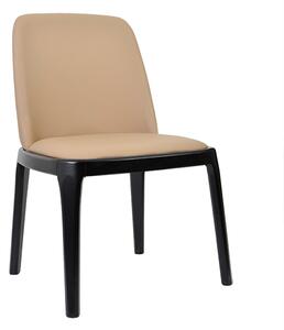 Jedálenská béžová stolička N-867