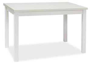 Malý jedálenský stôl ANTHONY - matný biely