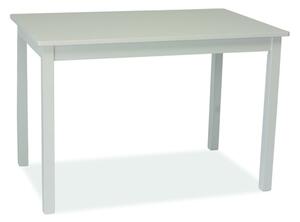 Jedálenský stôl LUBO - 80x60, biely