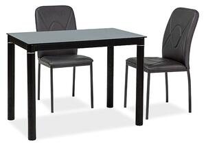 Jedálenský stôl BOGDAN - 100x60, čierny