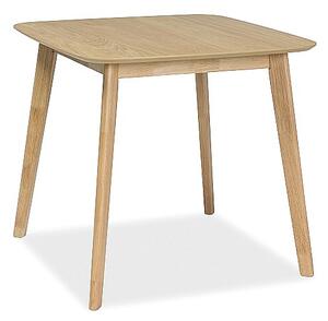 Malý jedálenský stôl RYSZARD - 80x80, dub