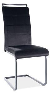 Čalúnená jedálenská stolička TALITA 3 - čierna