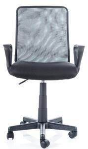 Otočná stolička ELEKTRA - čierna