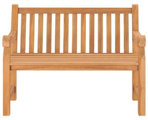 Záhradná lavička 114 cm masívne teakové drevo