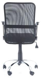 Otočná stolička EFTYMIA - čierna