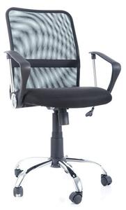 Otočná stolička EFTYMIA - čierna